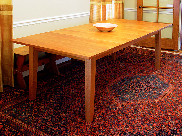 Cherry Dining Table–with Two Leaves